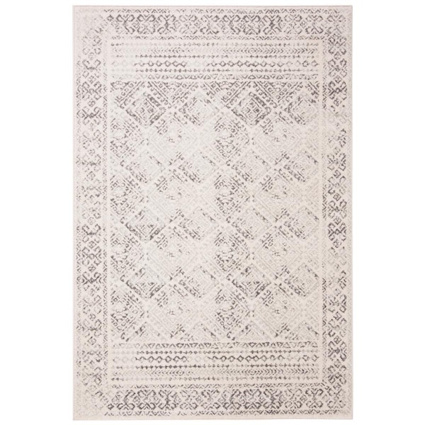 Safavieh 3 x 5 ft. Tulum Power Loomed Rectangle Area Rug Ivory & Grey TUL264A-3 - main